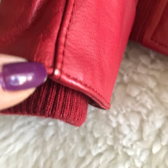 Tommy Hilfiger tommy girl leather jacket size S - Picture 5 of 8